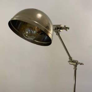 Chrome Adjustable Floor Lamp